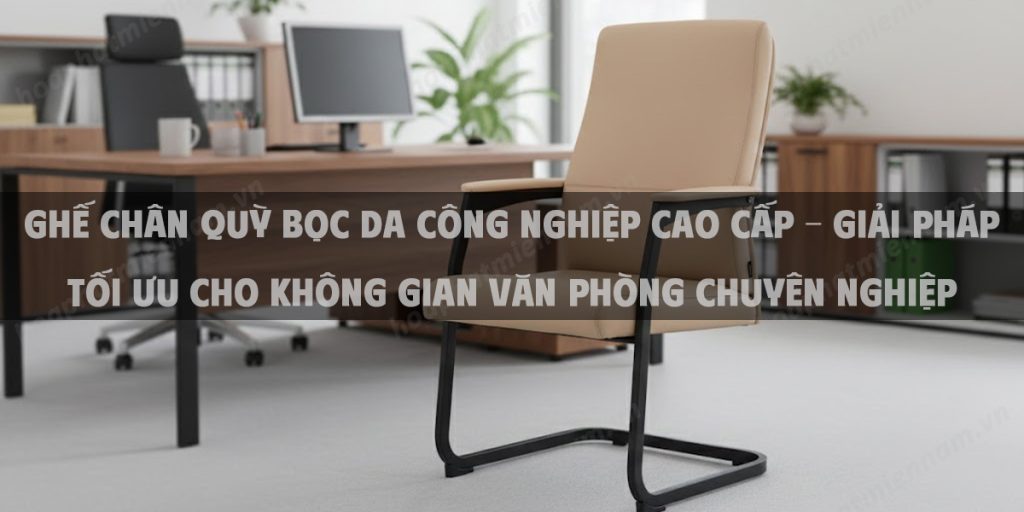 Ghế Chân Quỳ Bọc Da Công Nghiệp Cao Cấp – Giải Pháp Tối Ưu Cho Không Gian Văn Phòng Chuyên Nghiệp