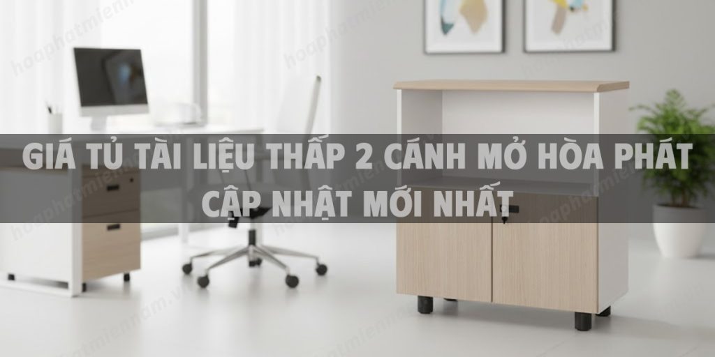 Giá Tủ Tài Liệu Thấp 2 Cánh Mở Hòa Phát Cập Nhật Mới Nhất