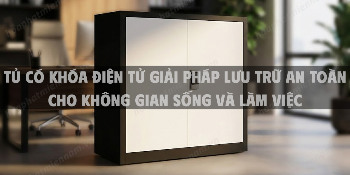Tủ Có Khóa Điện Tử Giải Pháp Lưu Trữ An Toàn Cho Không Gian Sống Và Làm Việc