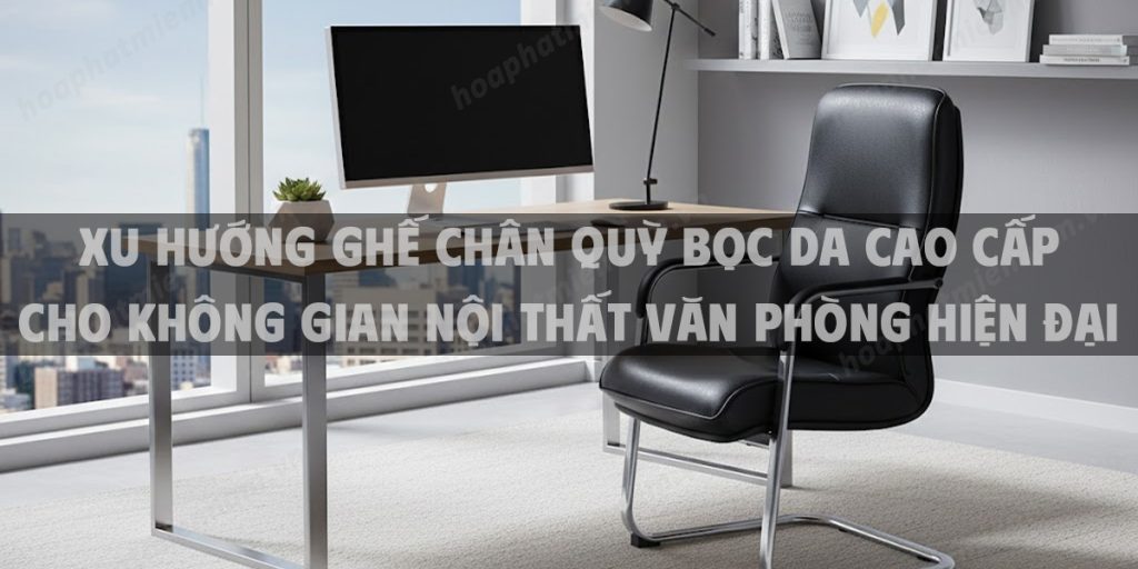 Xu Hướng Ghế Chân Quỳ Bọc Da Cao Cấp Cho Không Gian Nội Thất Văn Phòng Hiện Đại