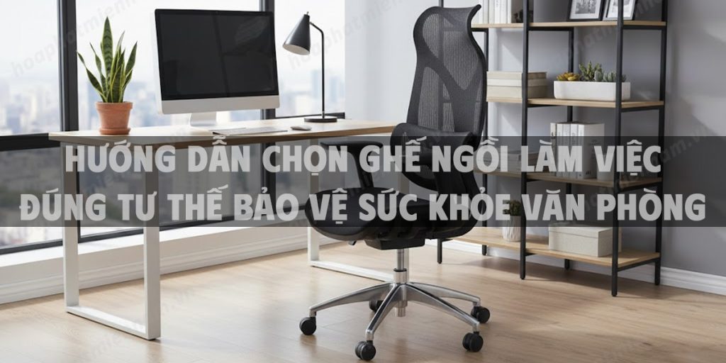Hướng Dẫn Chọn Ghế Ngồi Làm Việc Đúng Tư Thế Bảo Vệ Sức Khỏe Văn Phòng