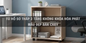 Tủ Hồ Sơ Thấp 2 Tầng Không Khóa Hòa Phát Mẫu Đẹp Bán Chạy