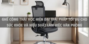 Ghế công thái học hiện đại giải pháp tối ưu cho sức khỏe và hiệu suất làm việc văn phòng