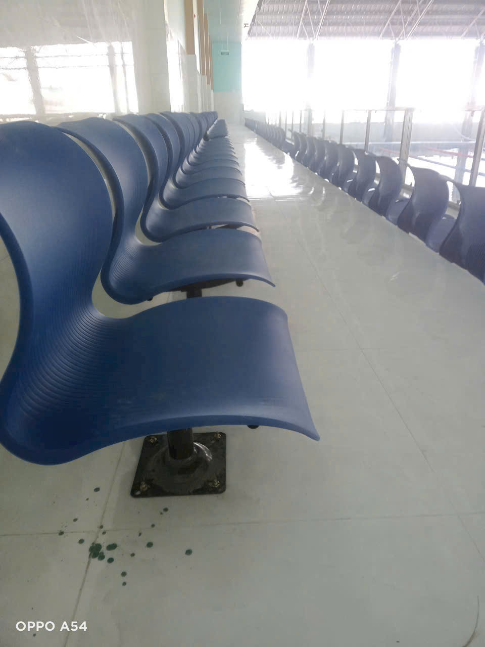 Lắp Đặt Ghế Khán Đài SC06Y tại nhà thể thao đa năng thành phố Mỹ Tho