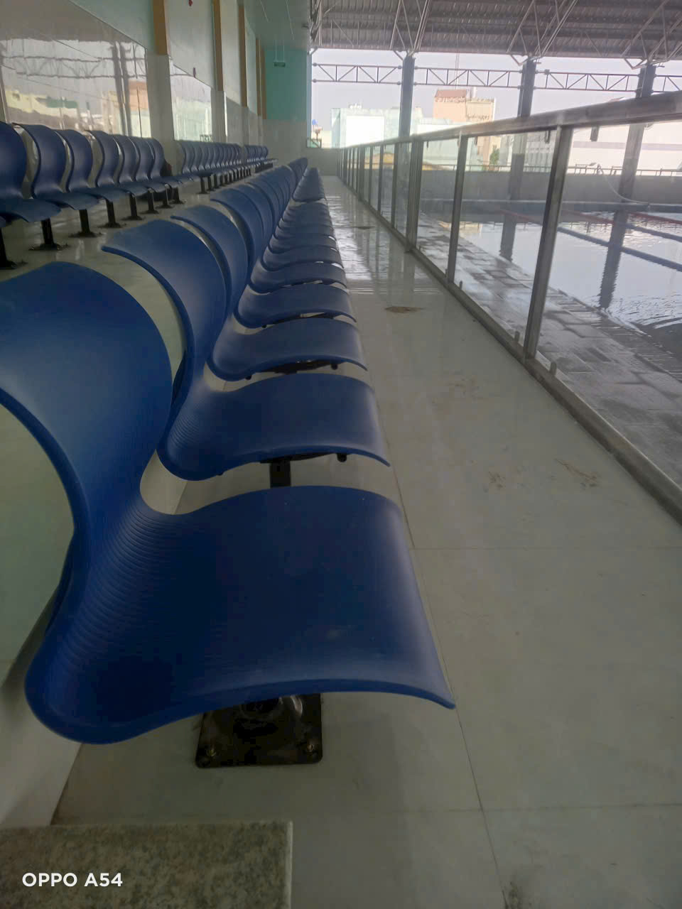 Lắp Đặt Ghế Khán Đài SC06Y tại nhà thể thao đa năng thành phố Mỹ Tho