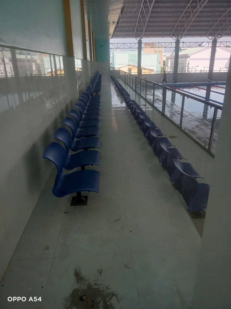 Lắp Đặt Ghế Khán Đài SC06Y tại nhà thể thao đa năng thành phố Mỹ Tho