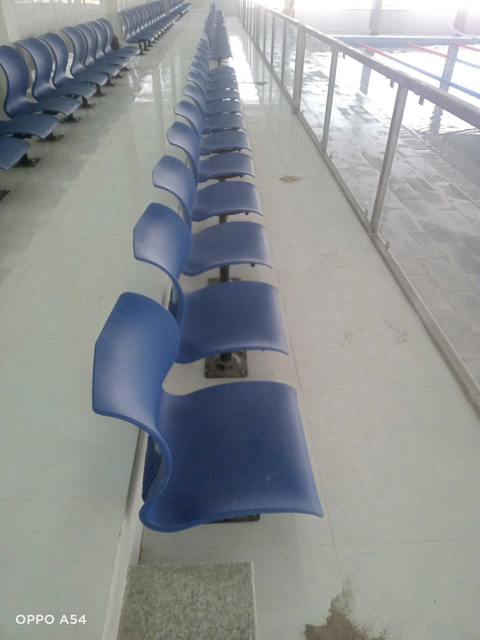 Lắp Đặt Ghế Khán Đài SC06Y tại nhà thể thao đa năng thành phố Mỹ Tho