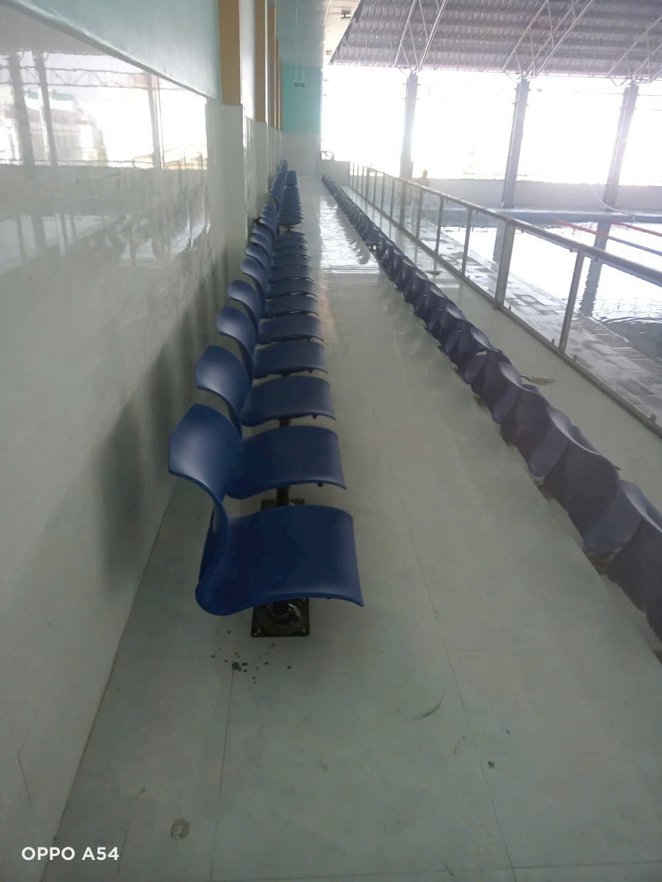 Lắp Đặt Ghế Khán Đài SC06Y tại nhà thể thao đa năng thành phố Mỹ Tho