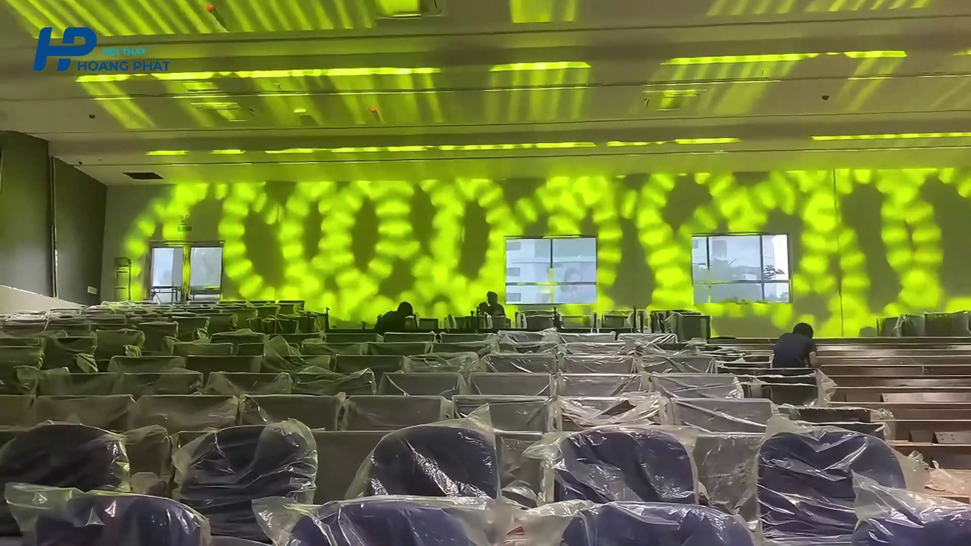 Lắp Đặt Nội Thất Hội Trường Tại Học Viện Hàng Không Việt Nam