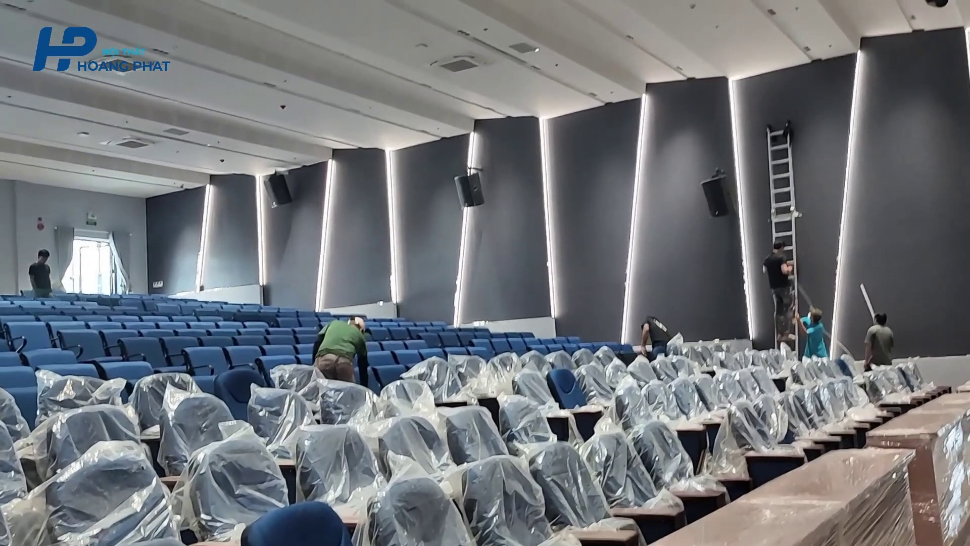 Lắp Đặt Nội Thất Hội Trường Tại Học Viện Hàng Không Việt Nam