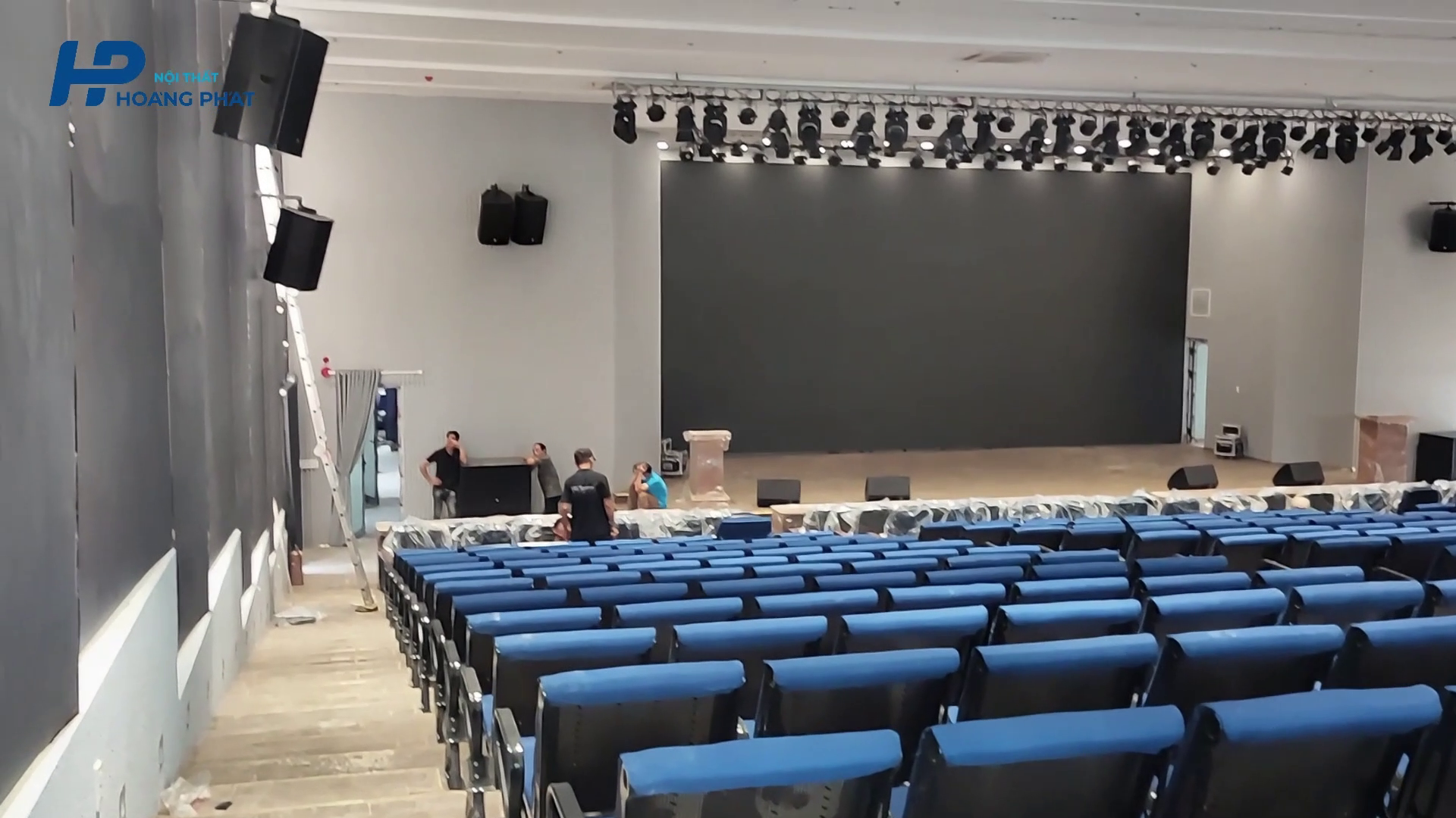 Lắp Đặt Nội Thất Hội Trường Tại Học Viện Hàng Không Việt Nam