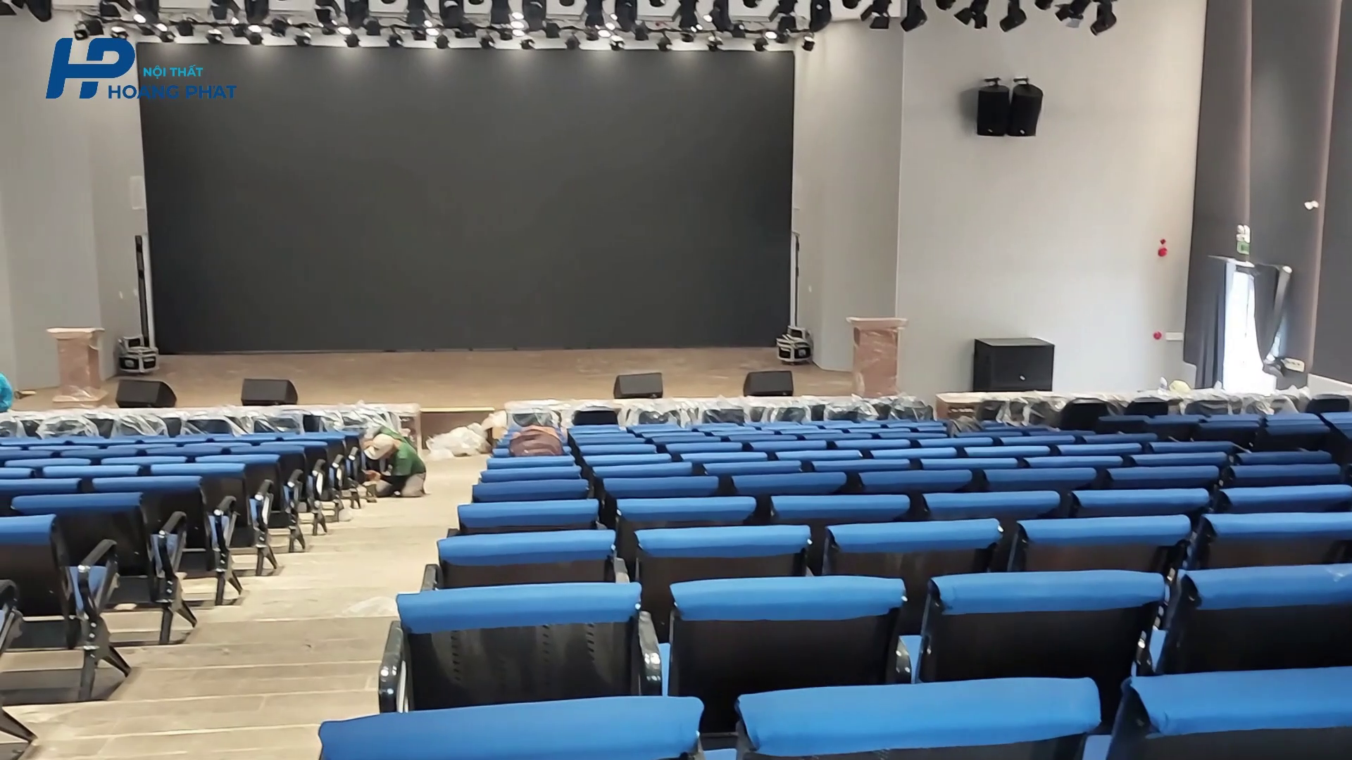 Lắp Đặt Nội Thất Hội Trường Tại Học Viện Hàng Không Việt Nam