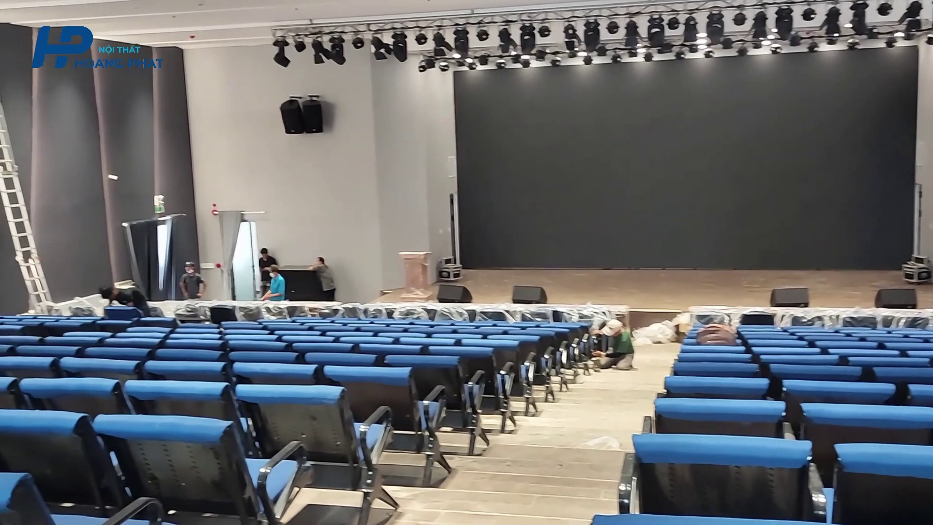 Lắp Đặt Nội Thất Hội Trường Tại Học Viện Hàng Không Việt Nam