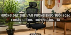 Hướng Đặt Ghế Văn Phòng Theo Tuổi 2026 Chuẩn Phong Thủy Vượng Tài