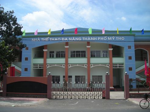 Lắp Đặt Ghế Khán Đài SC06Y tại nhà thể thao đa năng thành phố Mỹ Tho