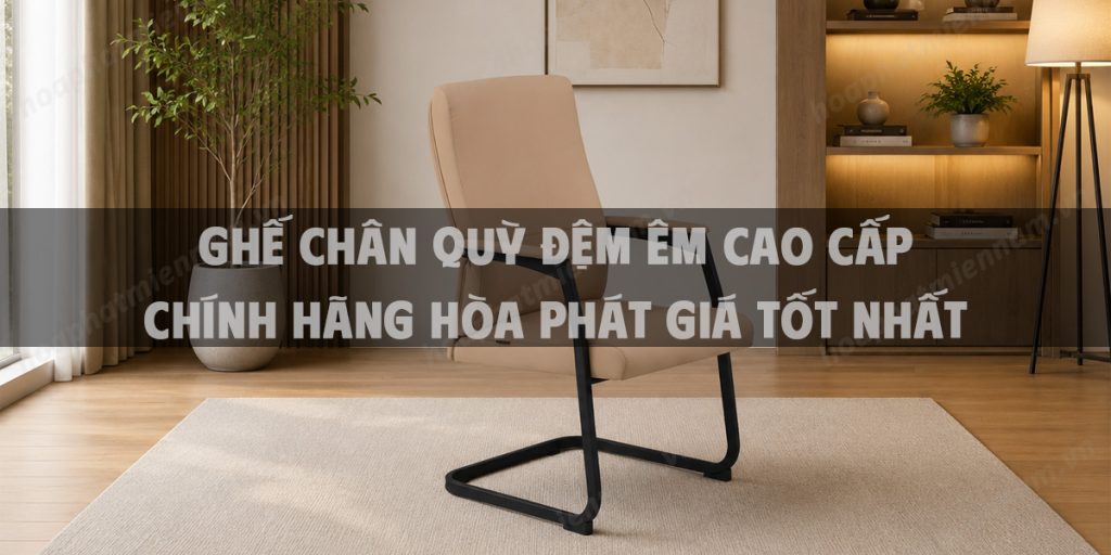 Ghế chân quỳ đệm êm cao cấp chính hãng Hòa Phát giá tốt nhất